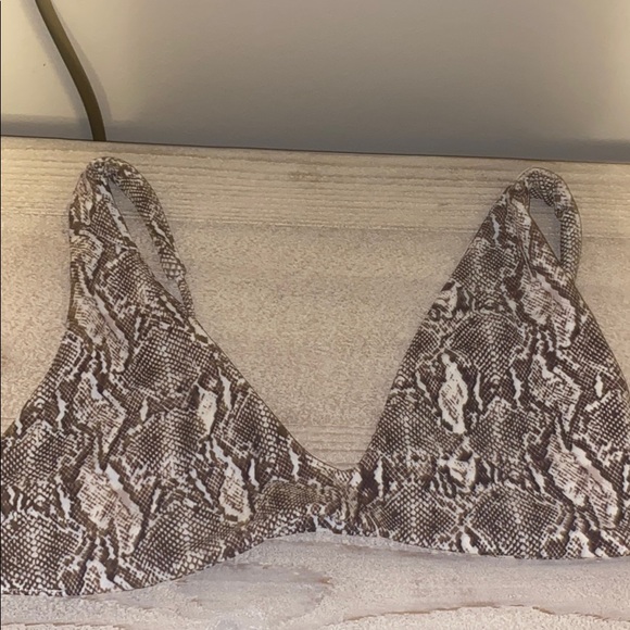 I am selling two bikinis in a snake print - Picture 2 of 5